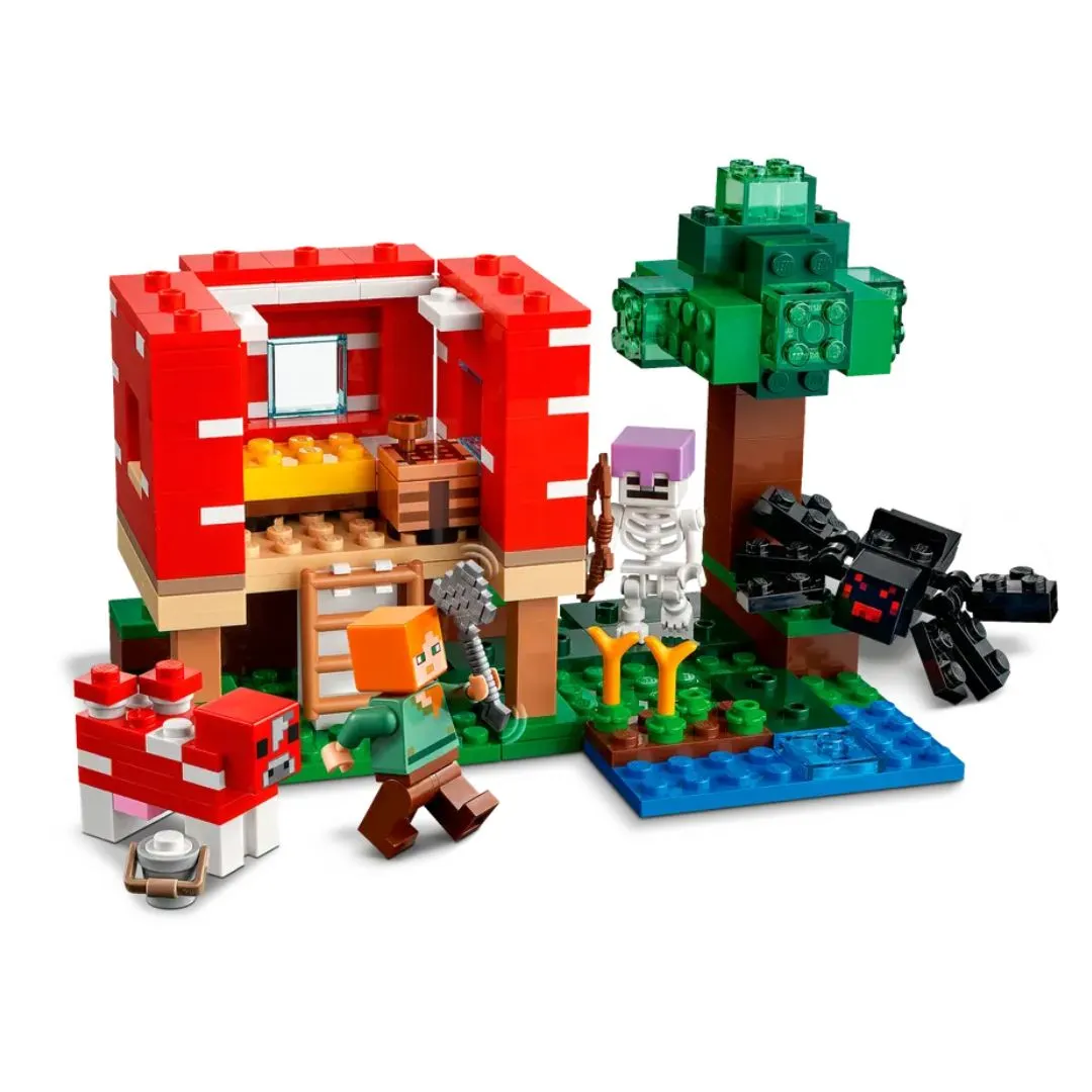 Lego Minecraft The Mushroom House