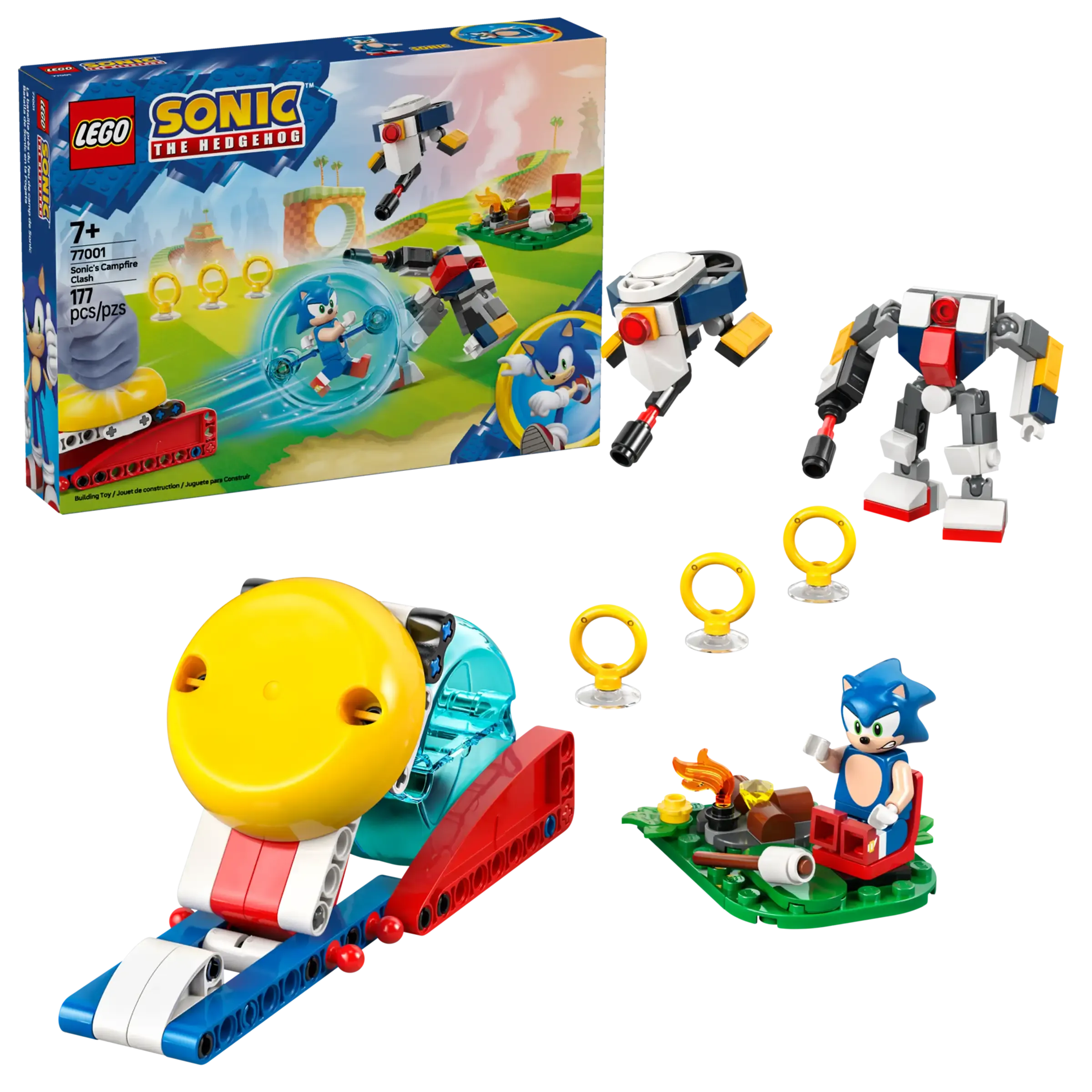 LEGO SONIC 77001 Sonic's Campfire Clash
