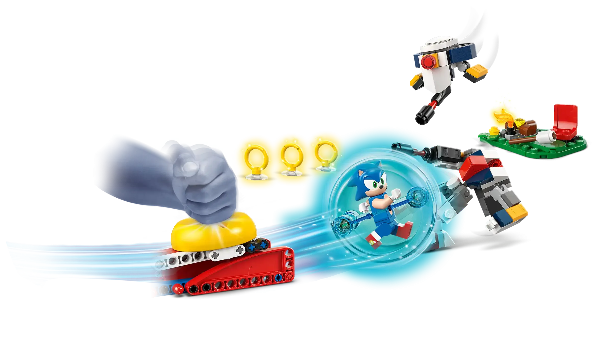 LEGO SONIC 77001 Sonic's Campfire Clash
