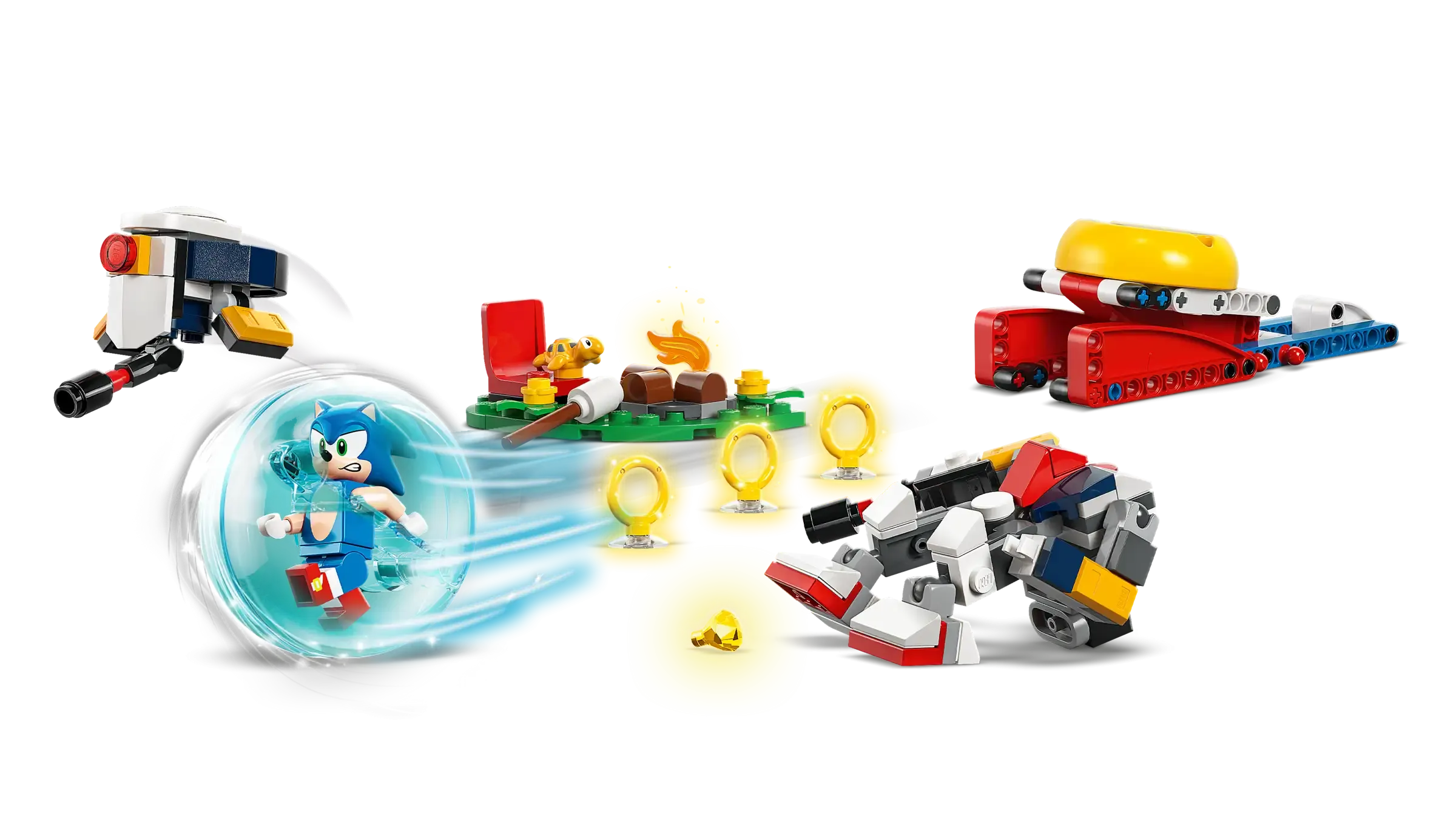 LEGO SONIC 77001 Sonic's Campfire Clash