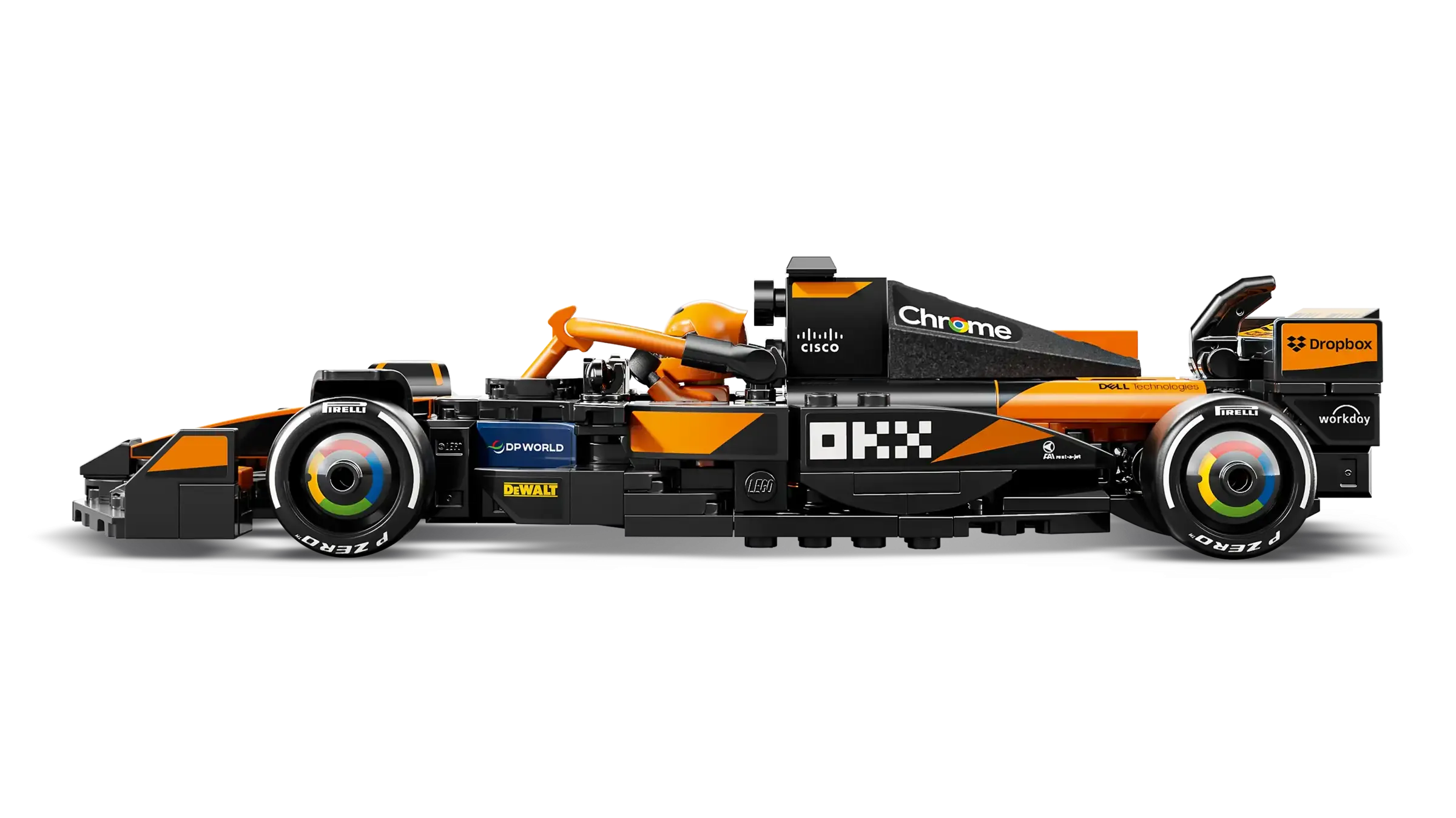 LEGO SPEED CHAMPIONS 77251 McLaren F1 Team MCL38 Race Car