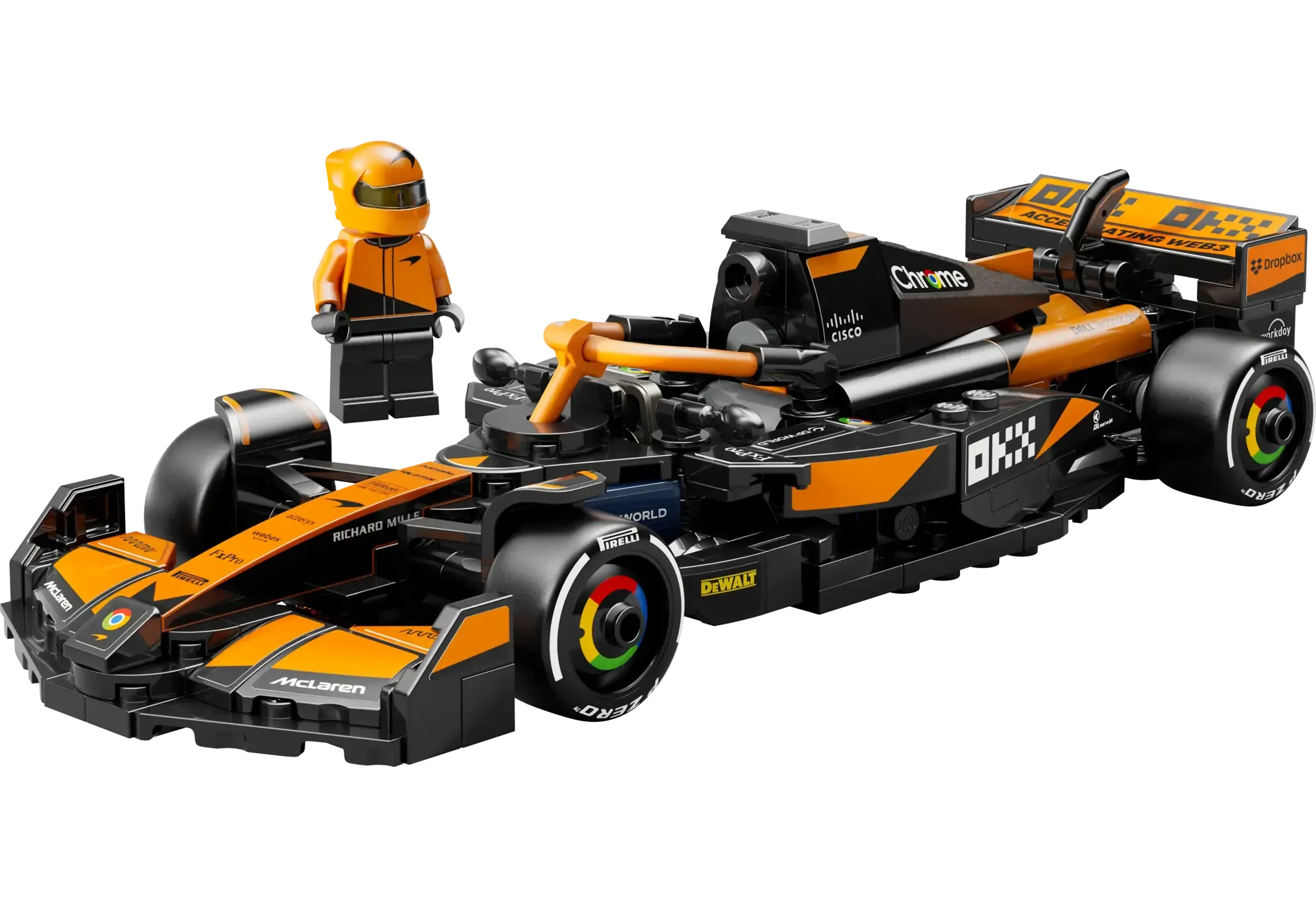 LEGO SPEED CHAMPIONS 77251 McLaren F1 Team MCL38 Race Car