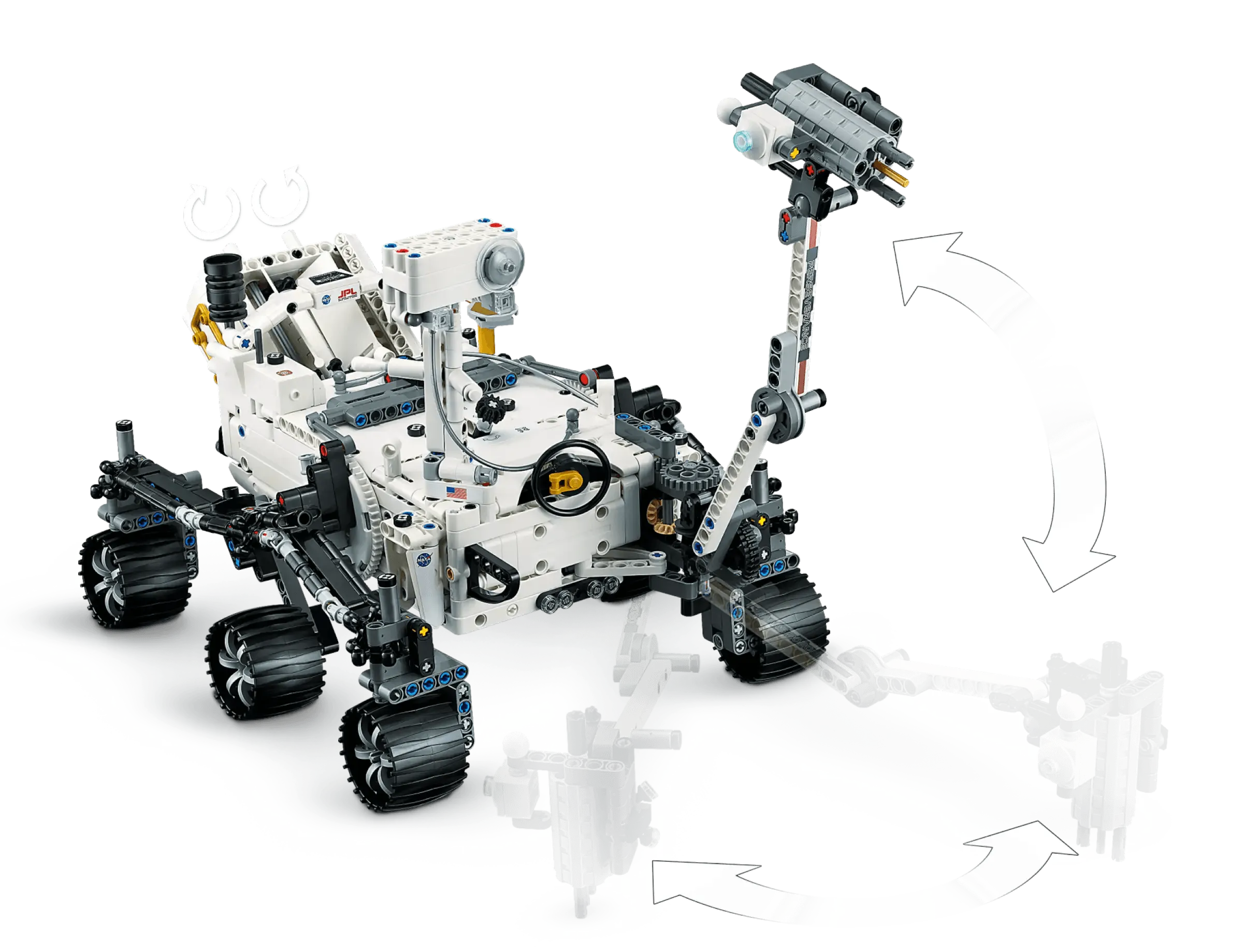 LEGO TECHNIC 42158 NASA Mars Rover Perseverance