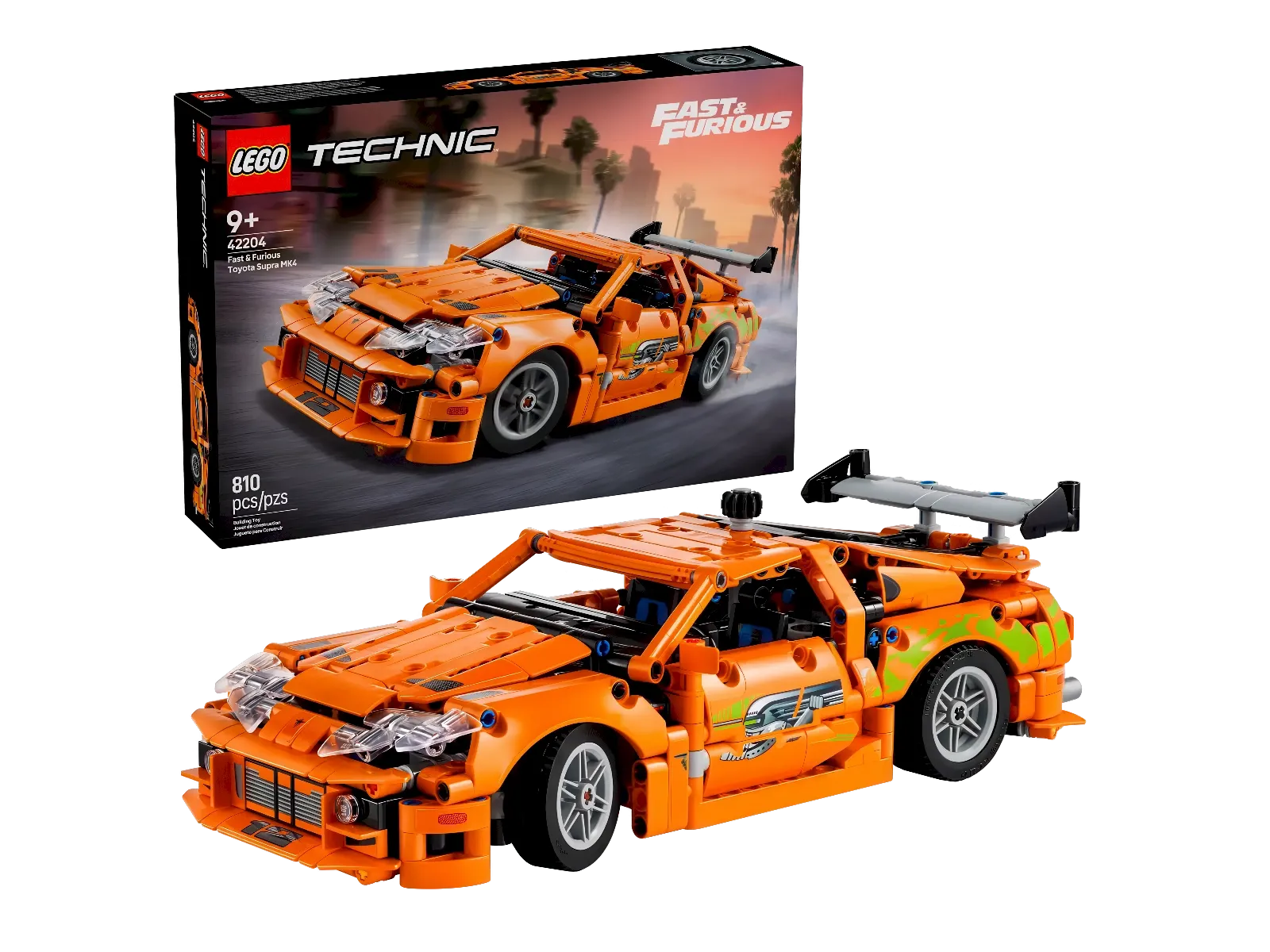 LEGO TECHNIC 42204 Fast and Furious Toyota Supra MK4