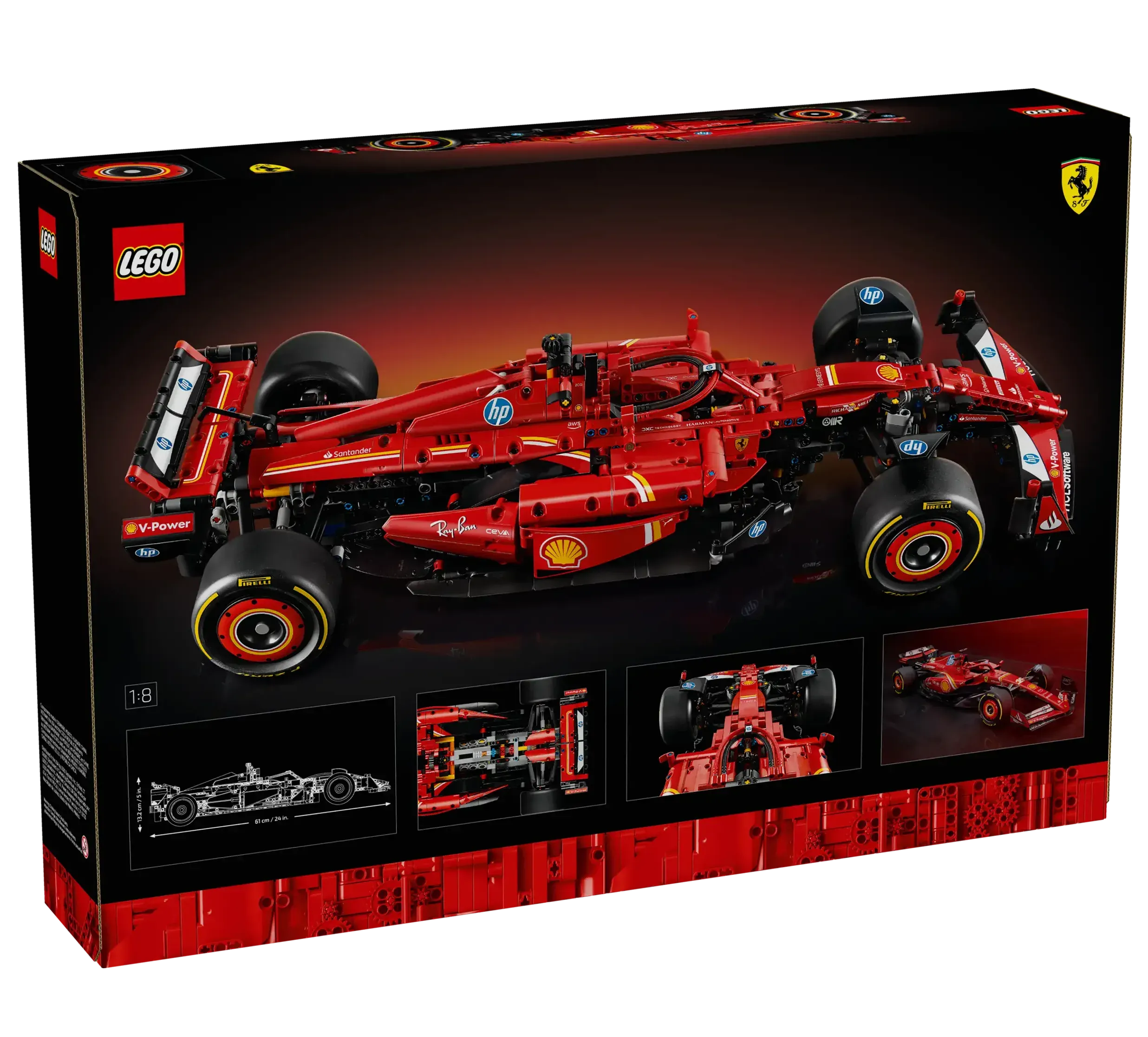 LEGO TECHNIC 42207 Ferrari SF-24 F1 Car for Adults