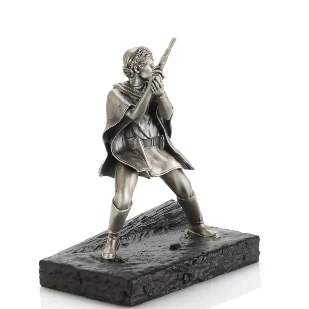 Leia Organa Endor Figurine By Royal Selangor