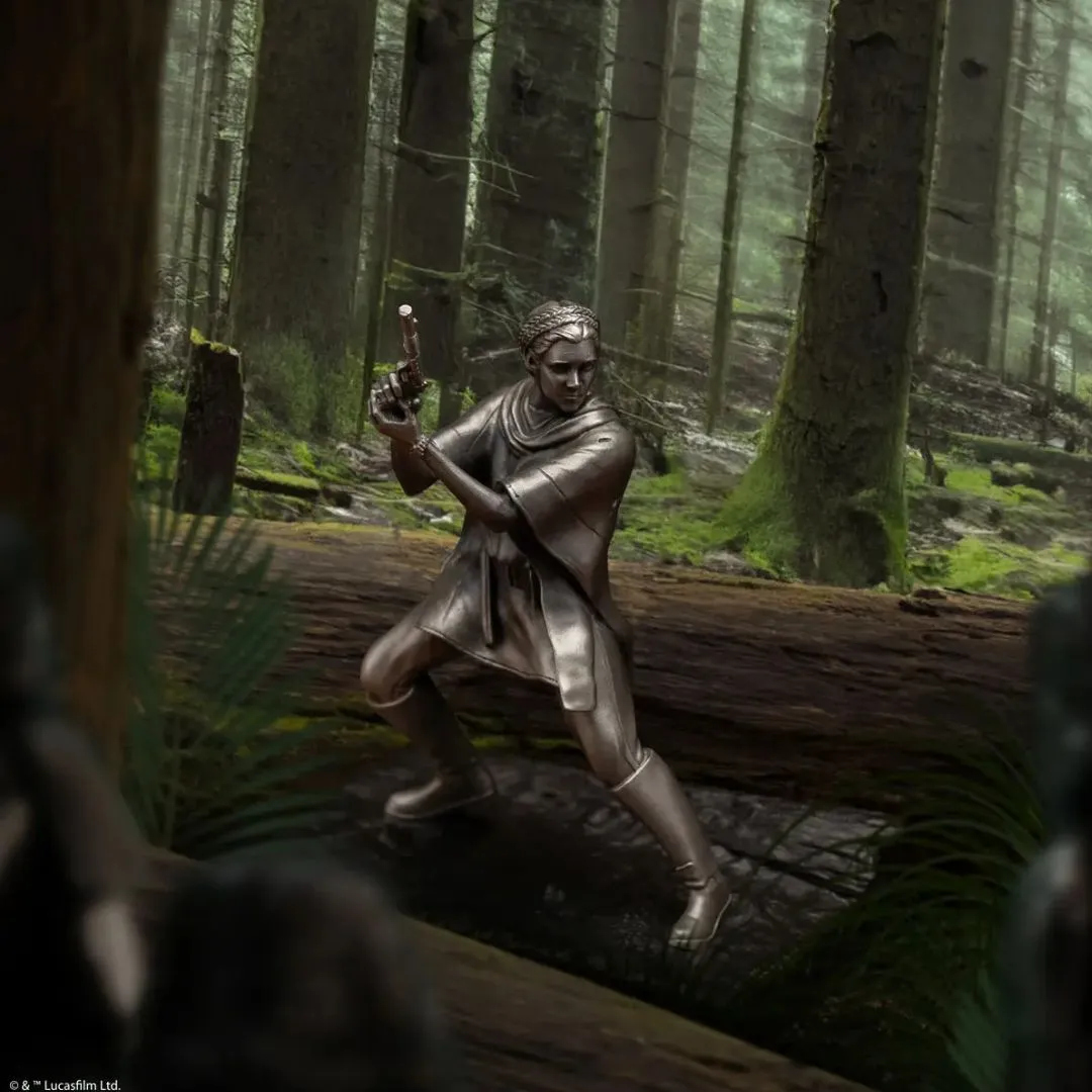 Leia Organa Endor Figurine By Royal Selangor