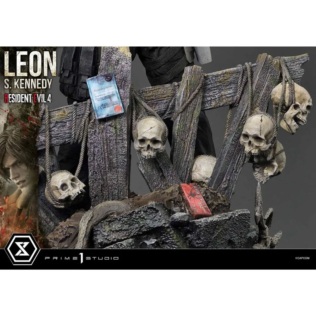Leon S. Kennedy Quarter Scale Statue  By Prime1 Studios