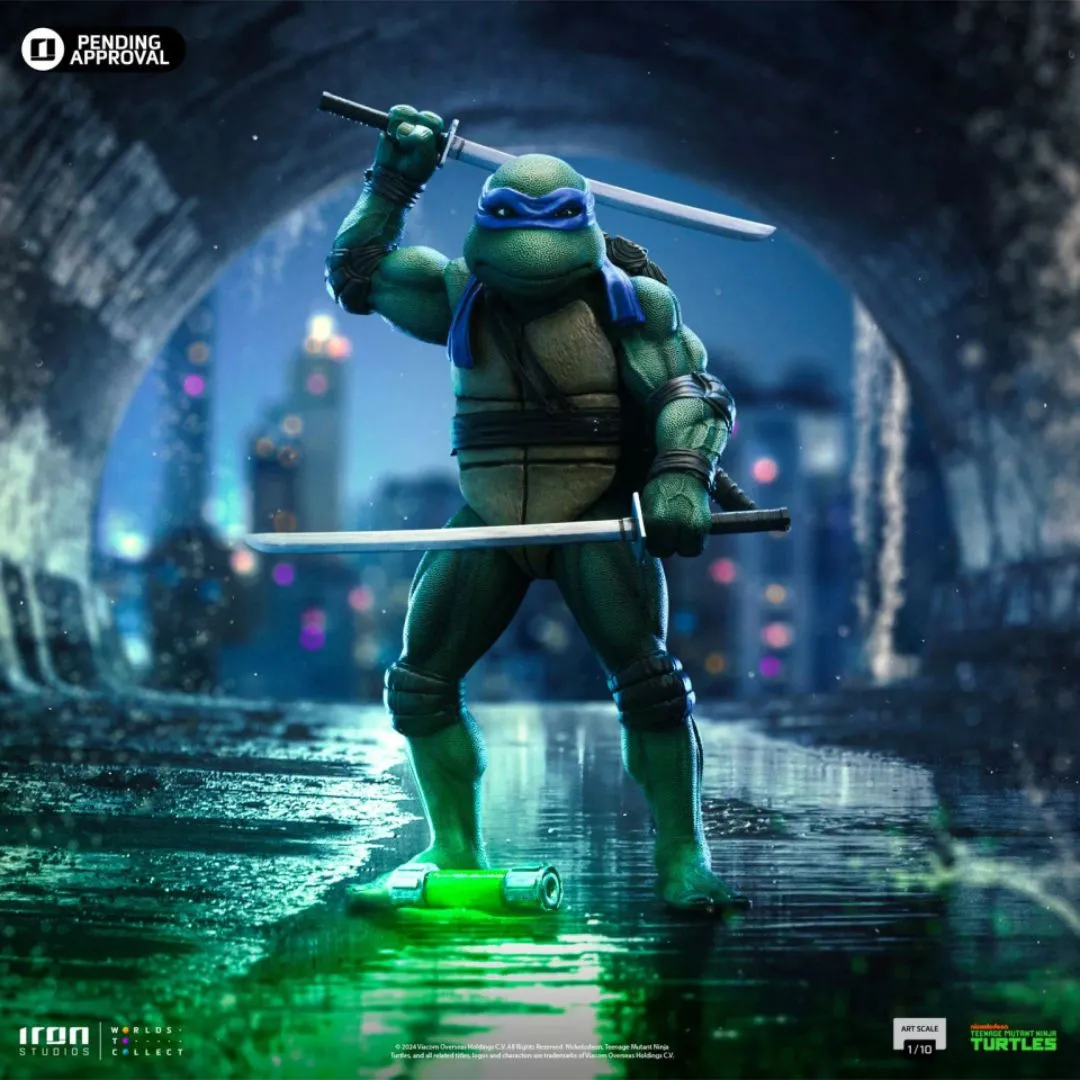 Leonardo Statue By Iron Studios
