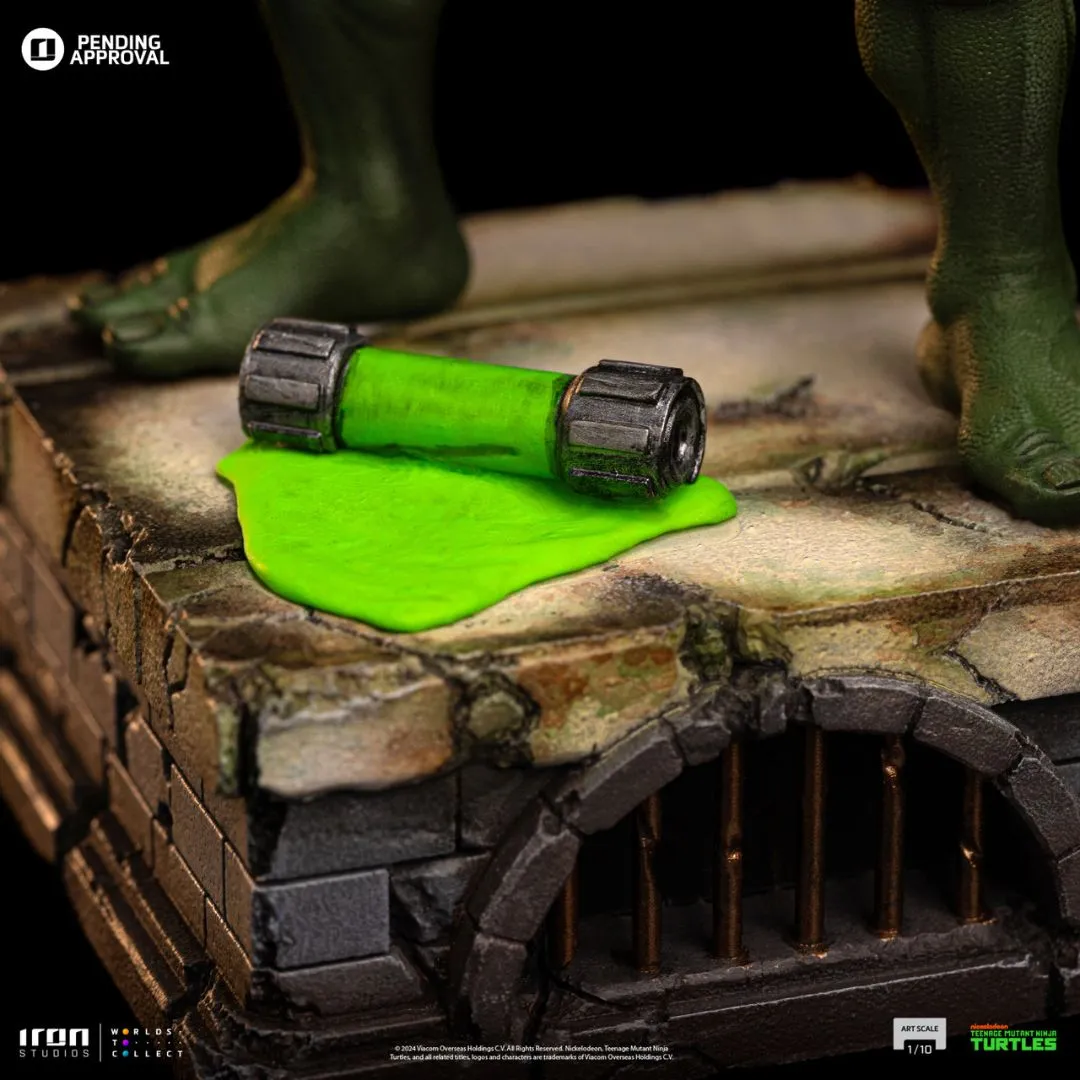 Leonardo Statue By Iron Studios