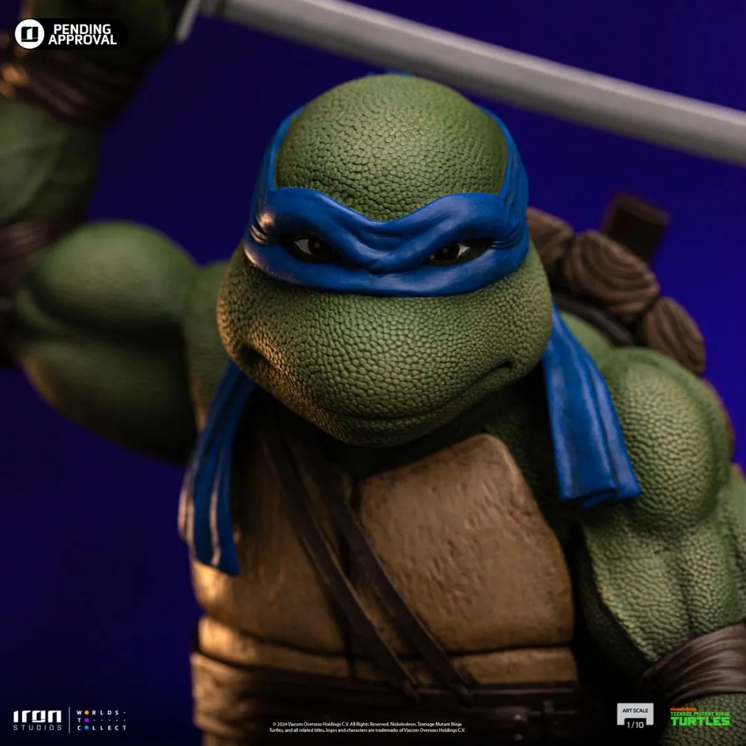 Leonardo Statue By Iron Studios