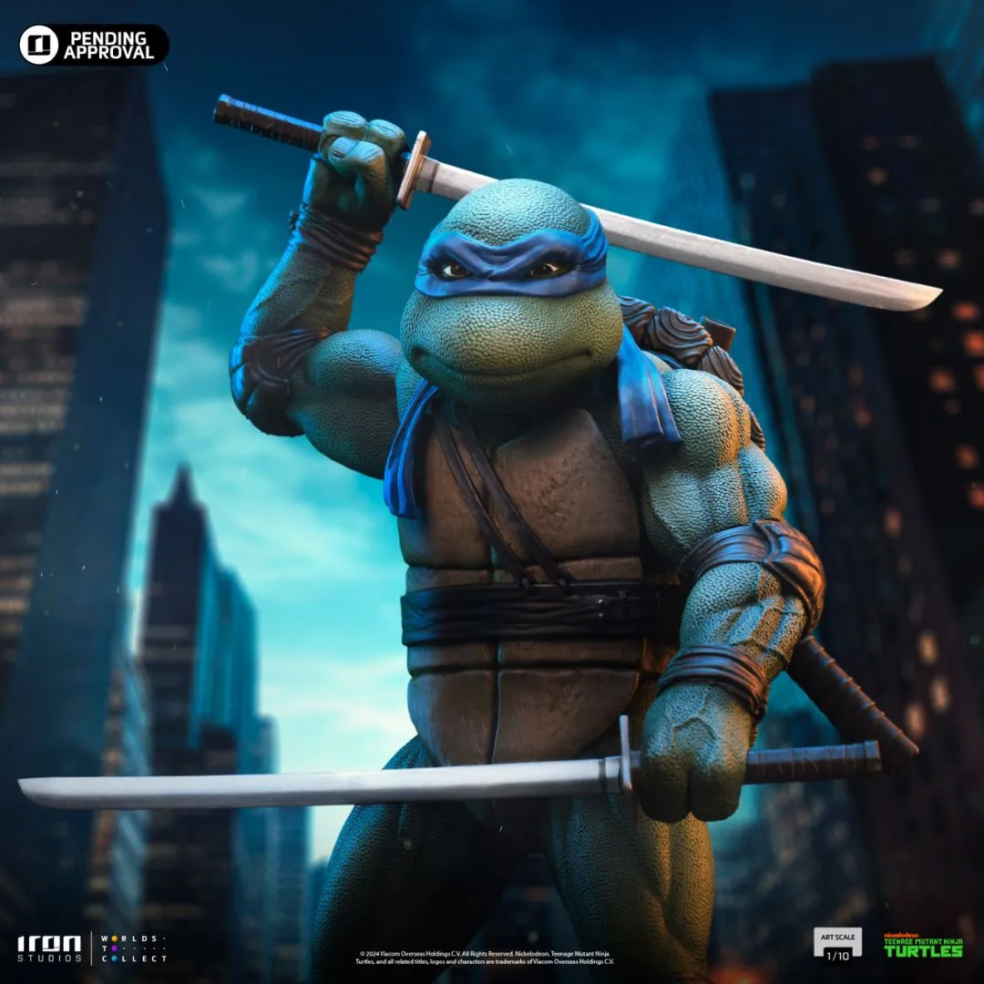 Leonardo Statue By Iron Studios