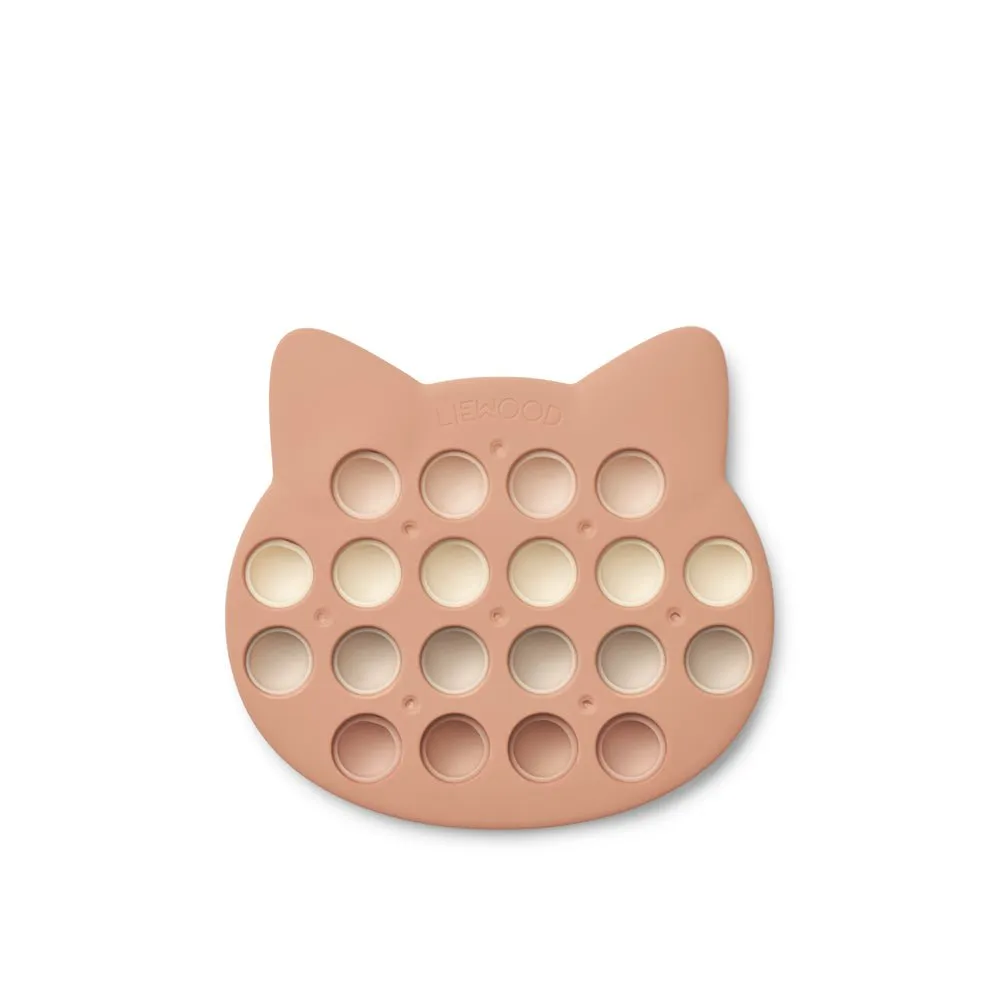 Liewood: Cal Cat Pop Toy - Tuscany Rose
