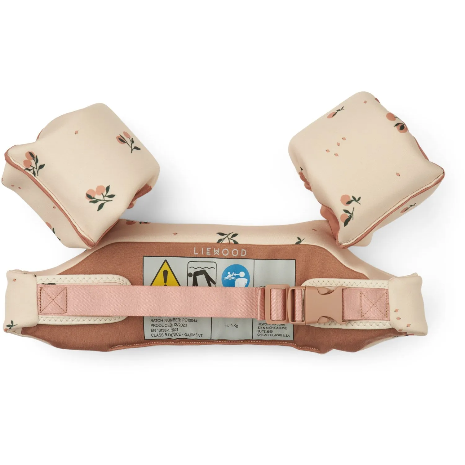 Liewood Darko Swim Belt Peach Sea Shell