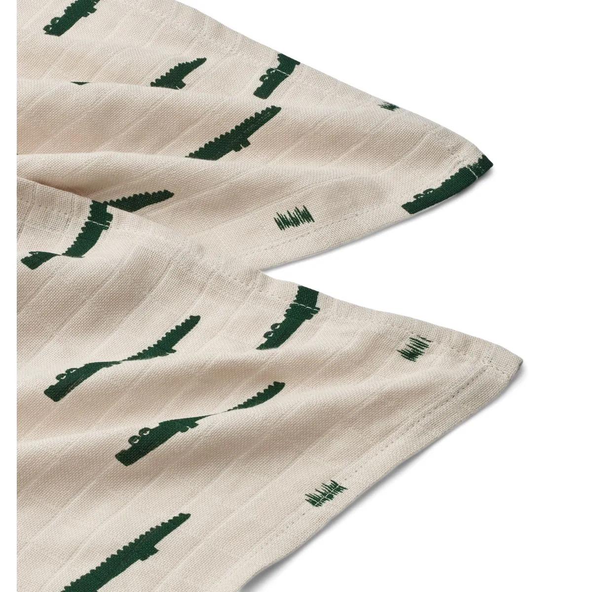 Liewood Lewis Muslin Cloth - Carlos Croc 2 Pack