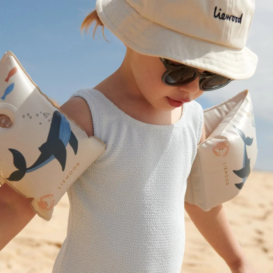 Liewood Shirley Printed Swim Wings - 2 Pack - Sea Creature - Sandy