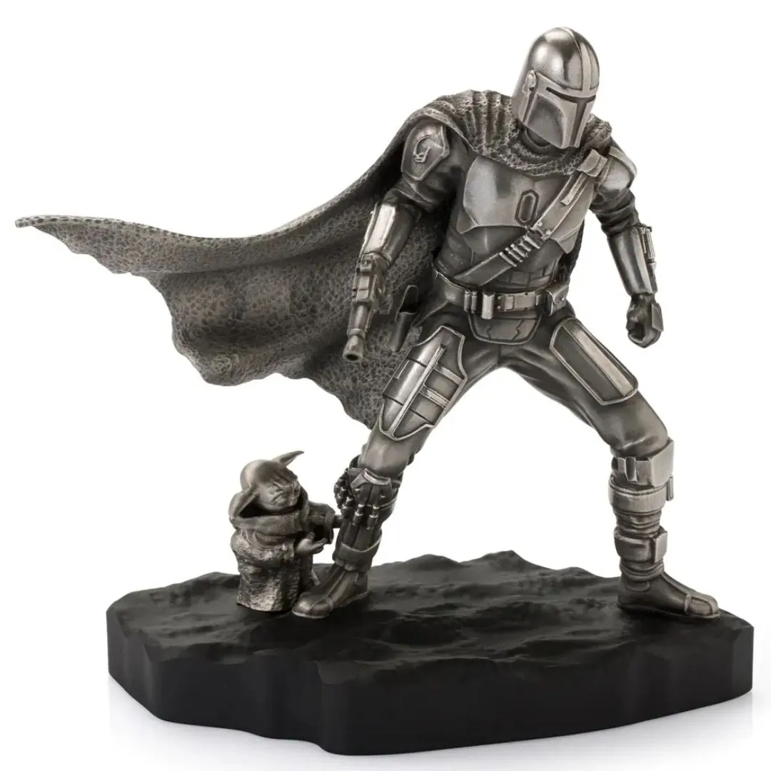 Limited Edition Mandalorian Figurine By Royal Selangor