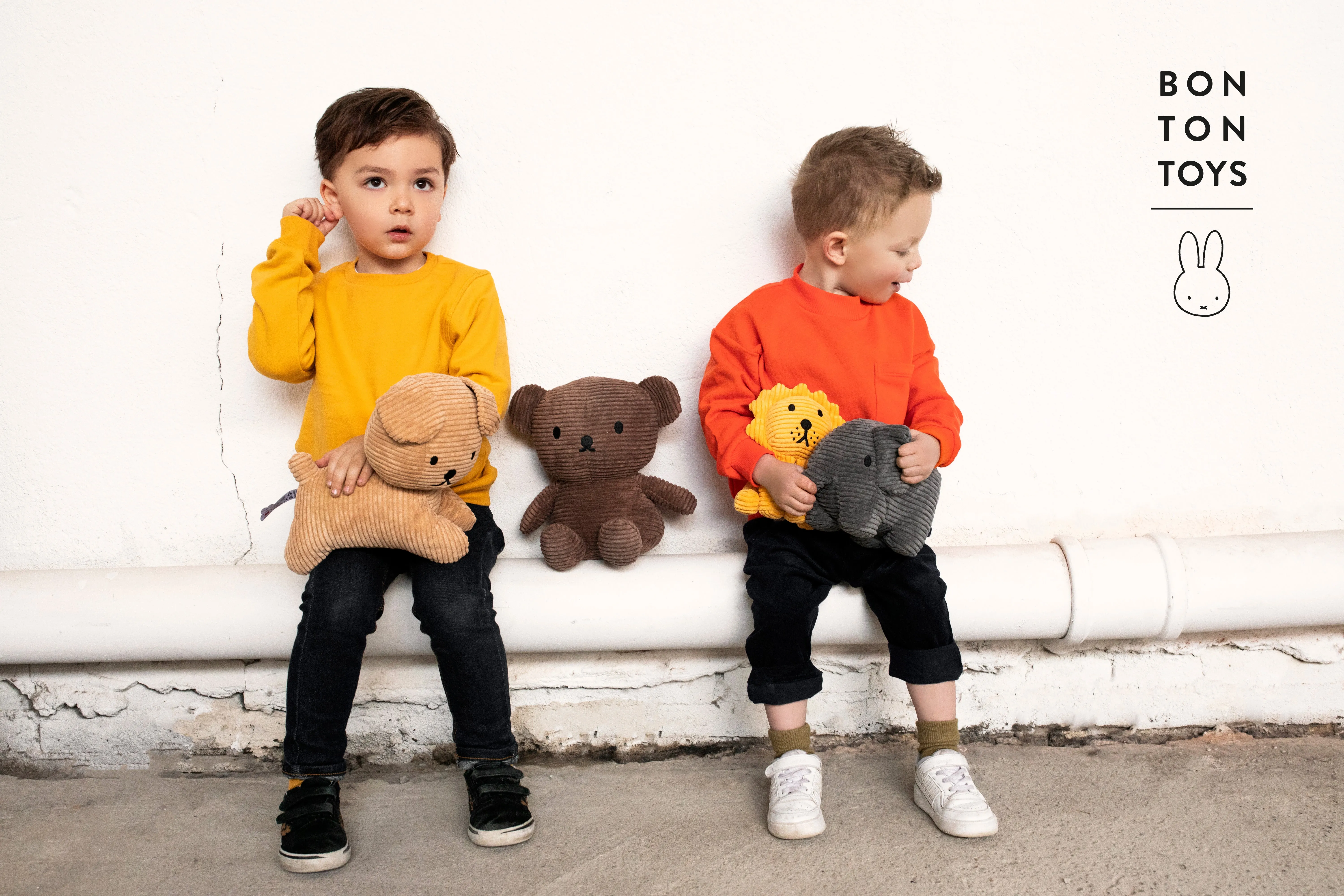 Lion ECO Corduroy Yellow - 17 cm
