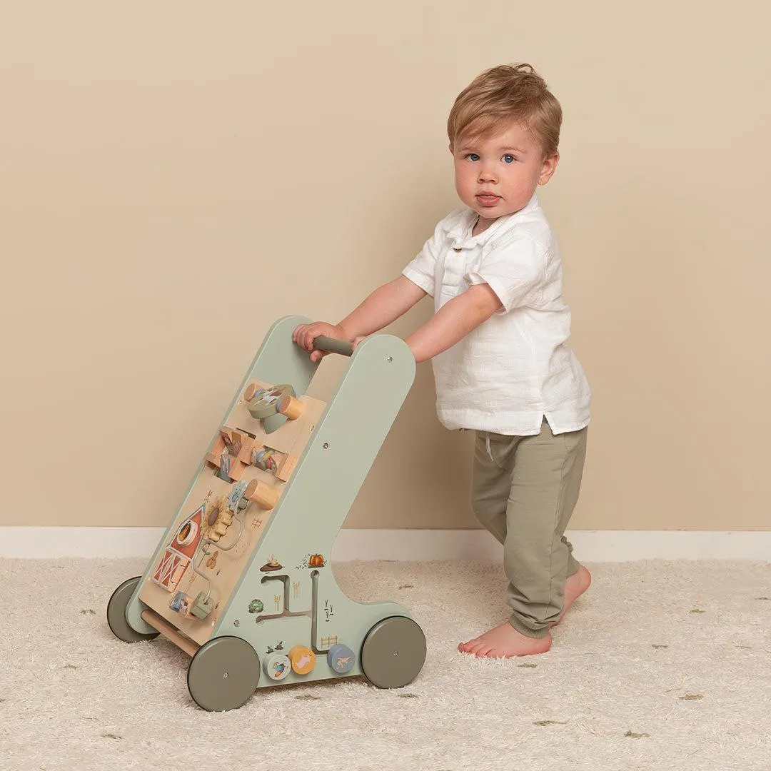 Little Dutch Multi-Activity Baby Walker  - Little Farm
