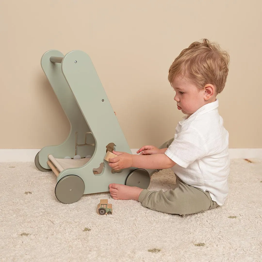 Little Dutch Multi-Activity Baby Walker  - Little Farm
