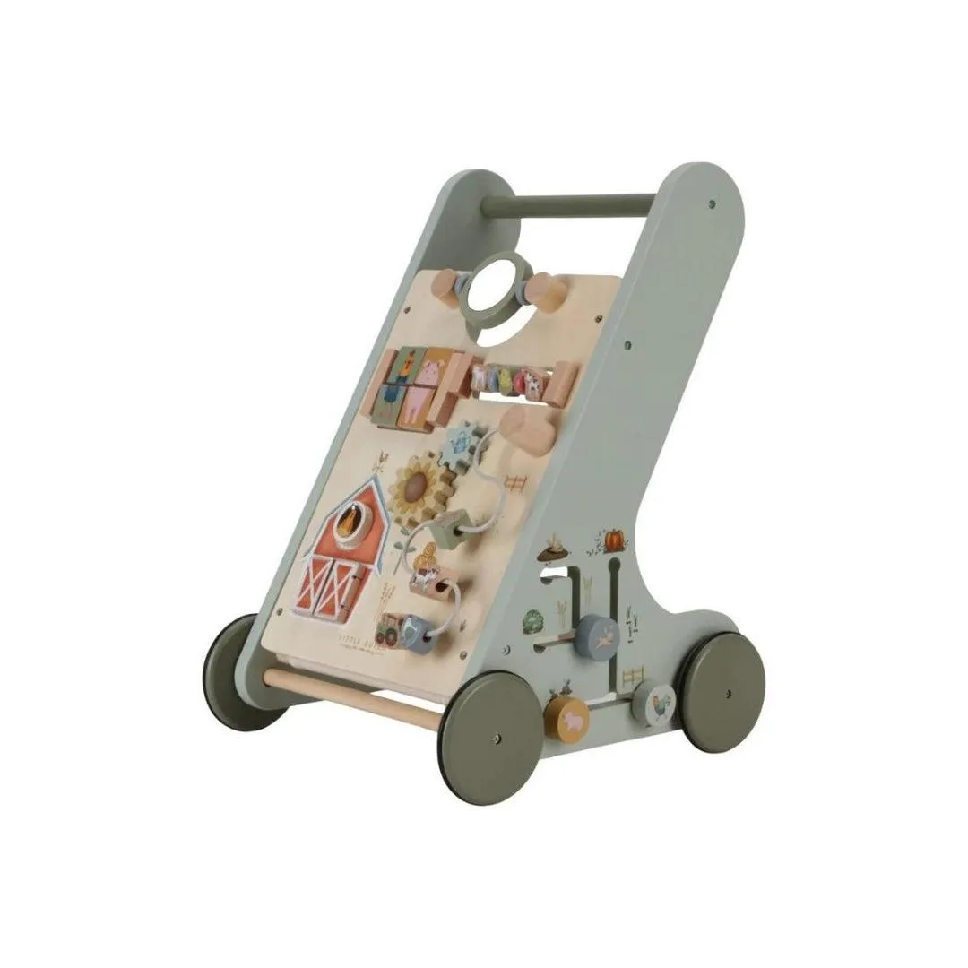 Little Dutch Multi-Activity Baby Walker  - Little Farm