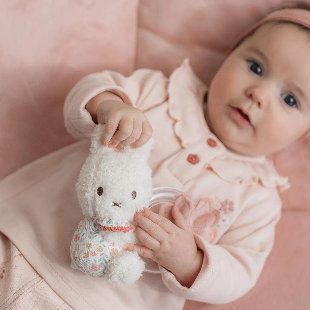 Little Dutch Ring Rattle Miffy - Lucky Blossom