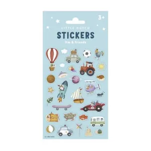 Little Dutch: Stickers - Jim & Friends