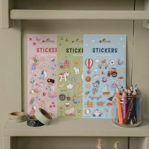 Little Dutch: Stickers - Jim & Friends
