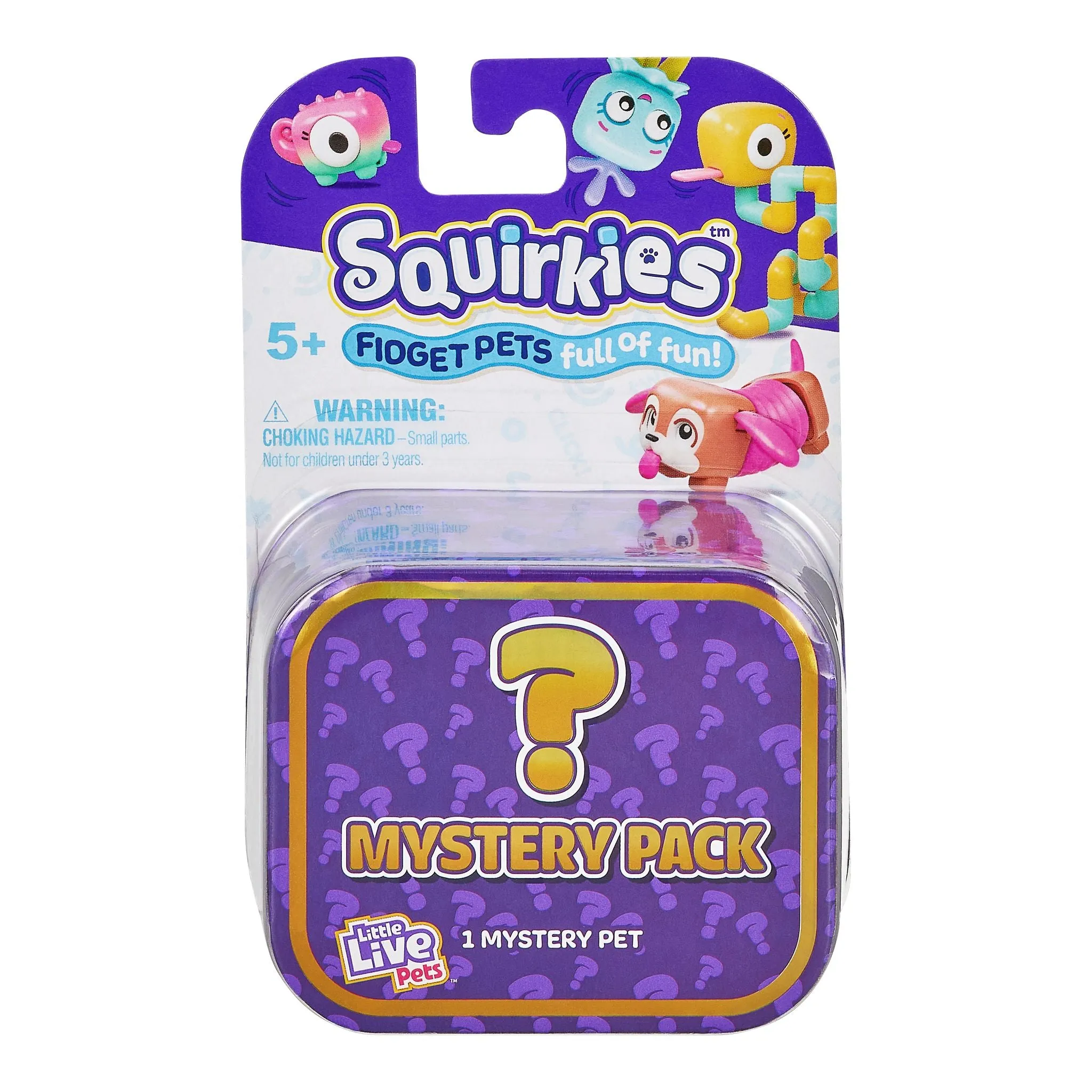 Little Live Pets Squirkies Fidget Pets Single Pack Assorted Styles