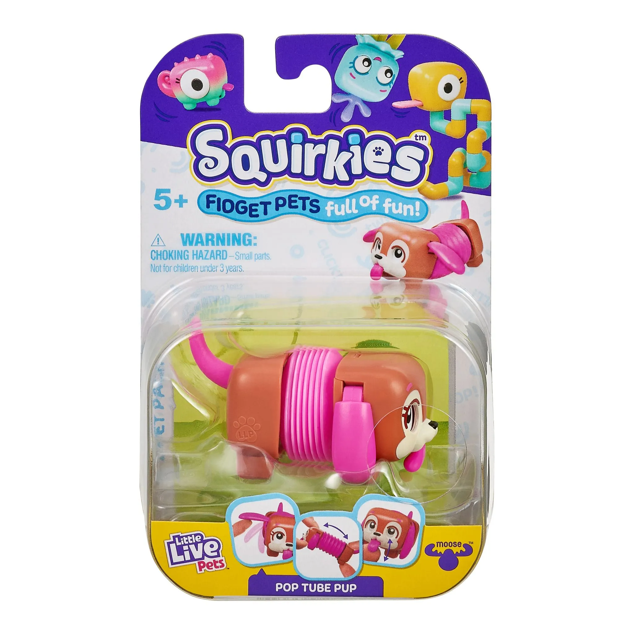 Little Live Pets Squirkies Fidget Pets Single Pack Assorted Styles