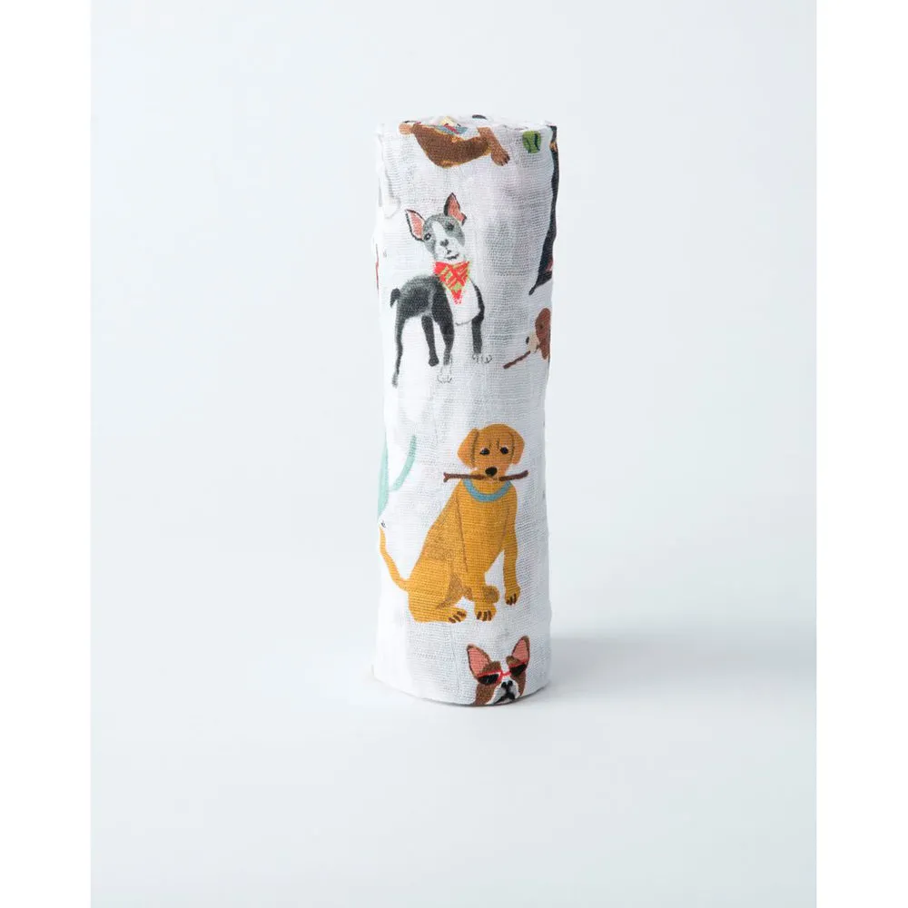 Little Unicorn Single Cotton Muslin Swaddle | Woof