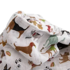 Little Unicorn Single Cotton Muslin Swaddle | Woof