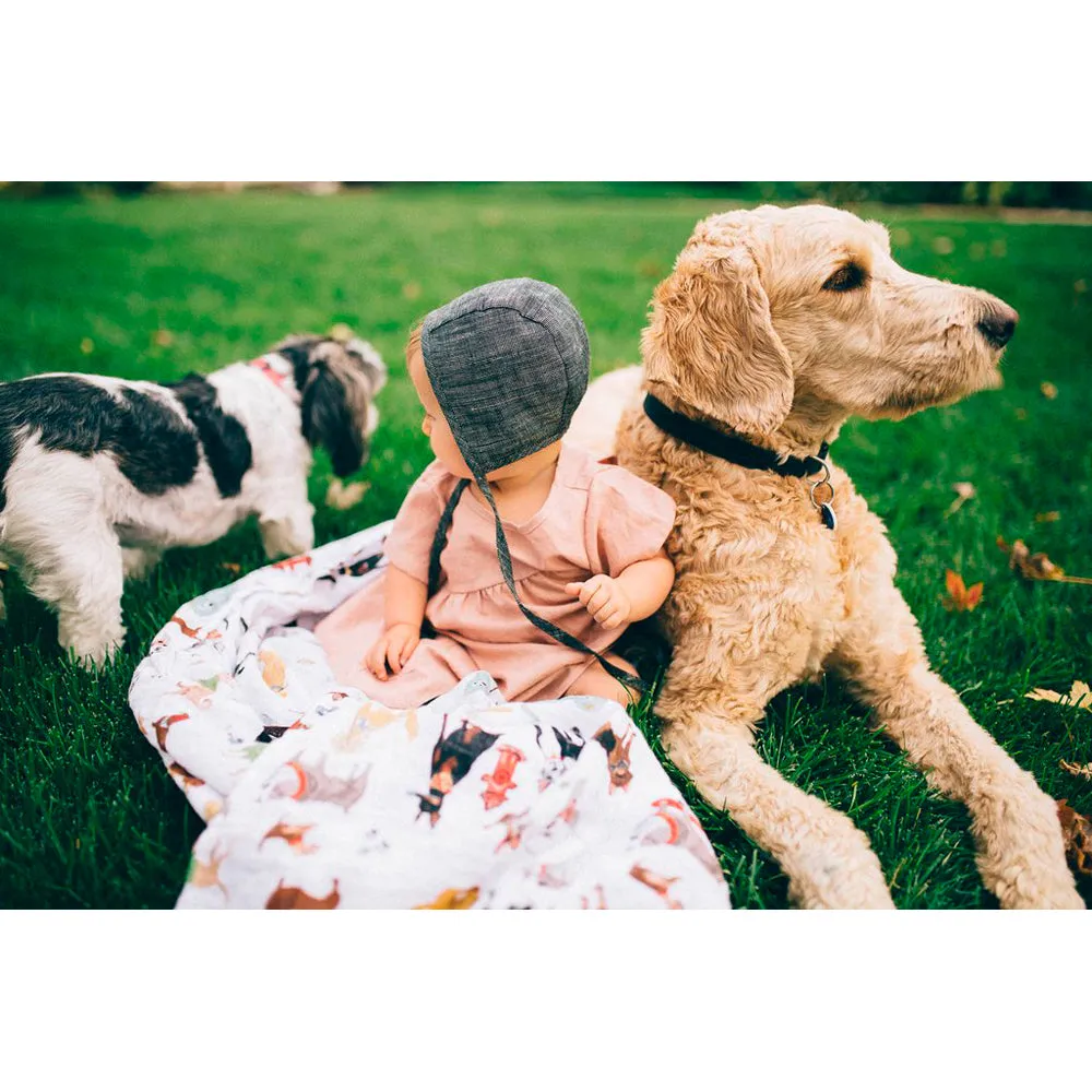 Little Unicorn Single Cotton Muslin Swaddle | Woof