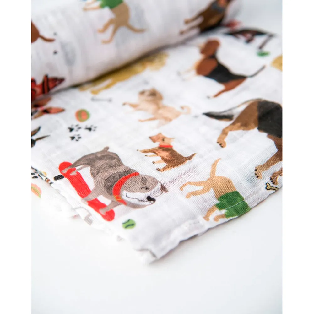 Little Unicorn Single Cotton Muslin Swaddle | Woof