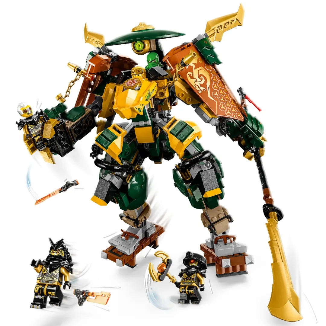 Lloyd and Arin's Ninja Team Mechs by LEGO