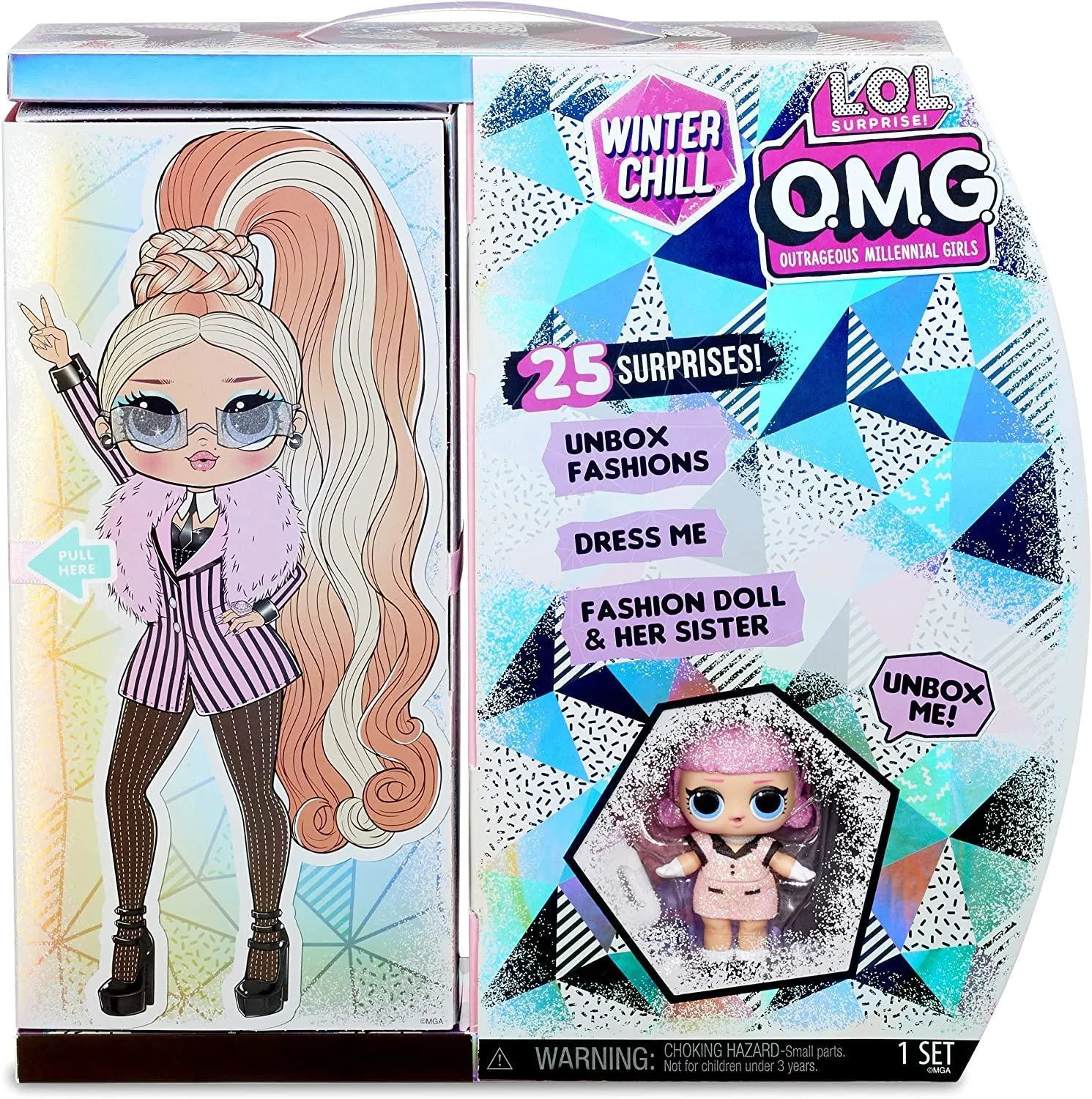 LOL Surprise OMG Winter Chill Big Wig Fashion Doll