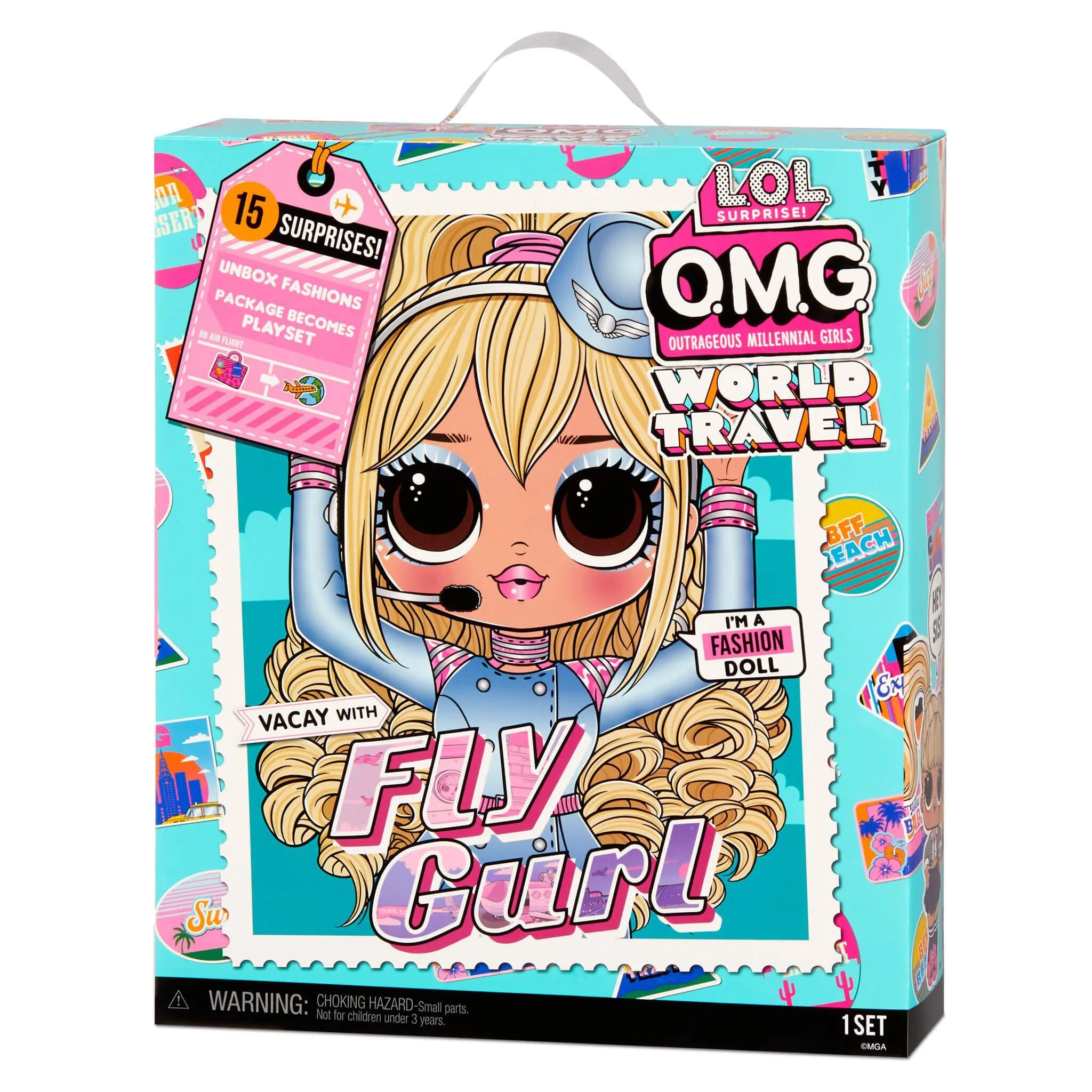 L.O.L. Surprise! OMG World Travel Fly Gurl Fashion Doll