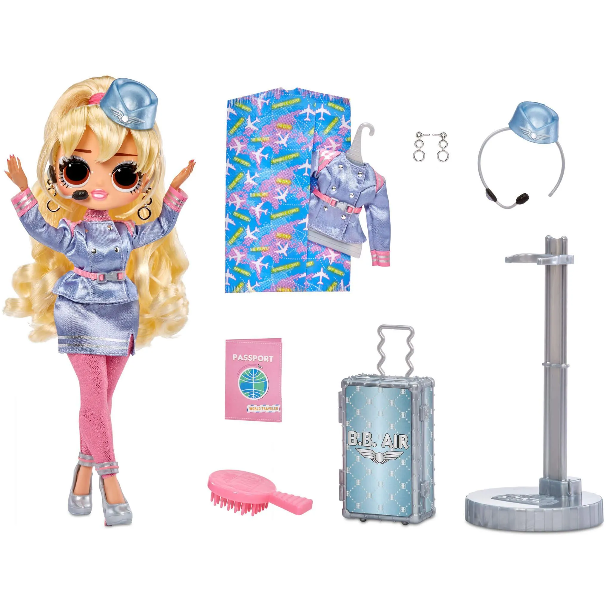 L.O.L. Surprise! OMG World Travel Fly Gurl Fashion Doll