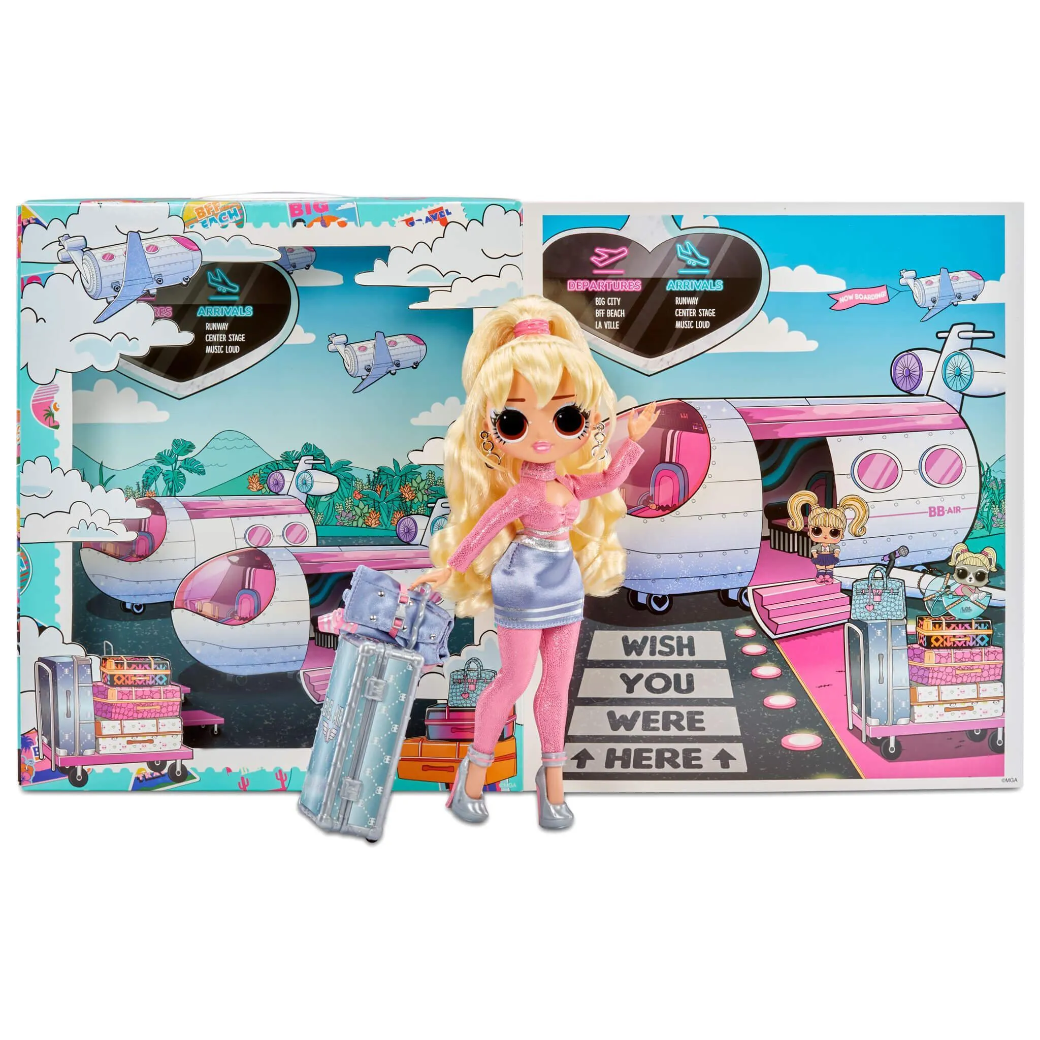 L.O.L. Surprise! OMG World Travel Fly Gurl Fashion Doll