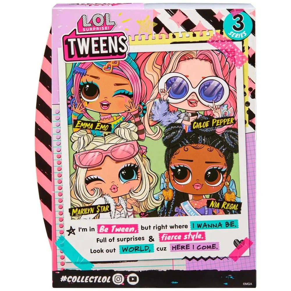 LOL Surprise  Tween Series 3 Fashion Doll Marilyn Star with 15 Surprises
