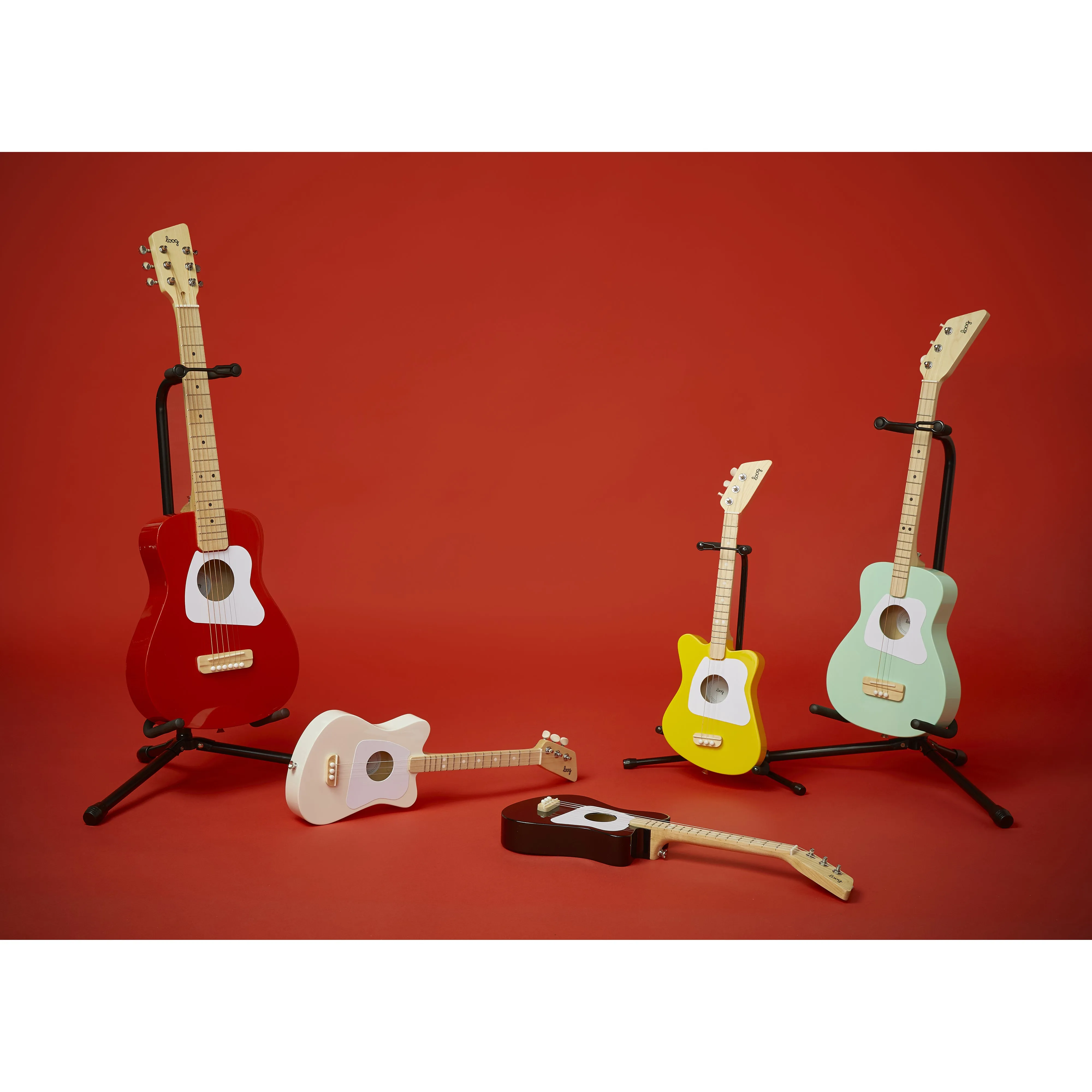 Loog Pro Acoustic Guitar - Green