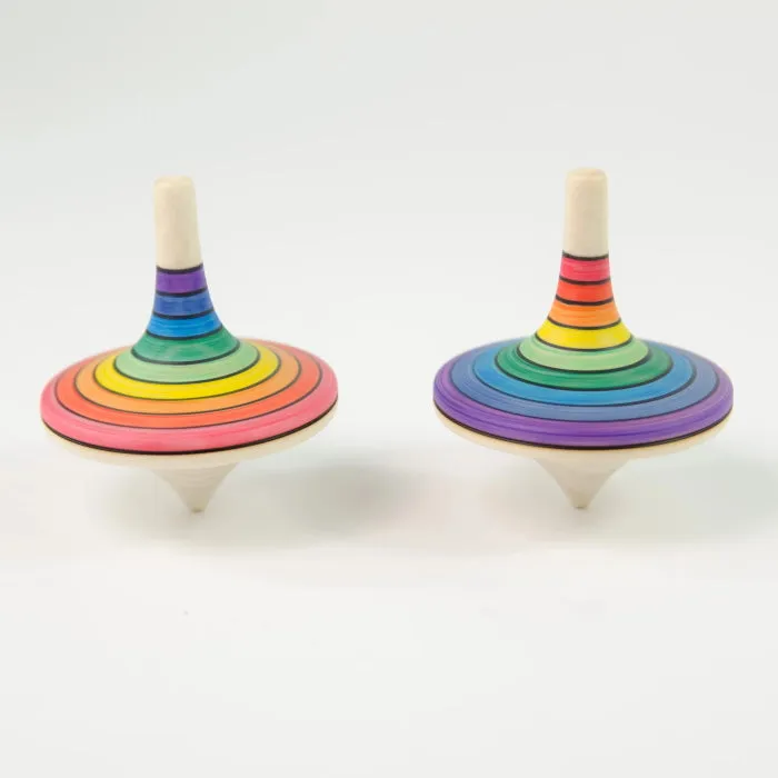 Mader | Large Rallye Spinning Top | Purple to Red (Level 1)