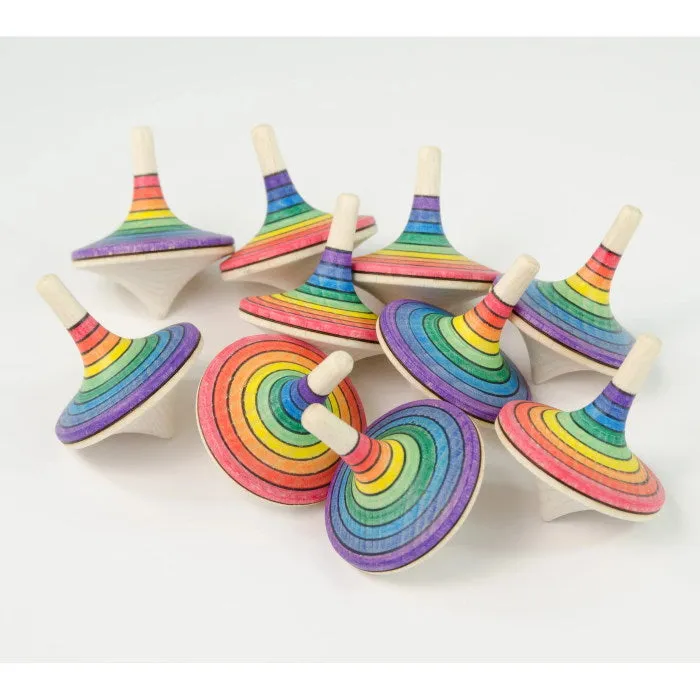 Mader | Large Rallye Spinning Top | Purple to Red (Level 1)