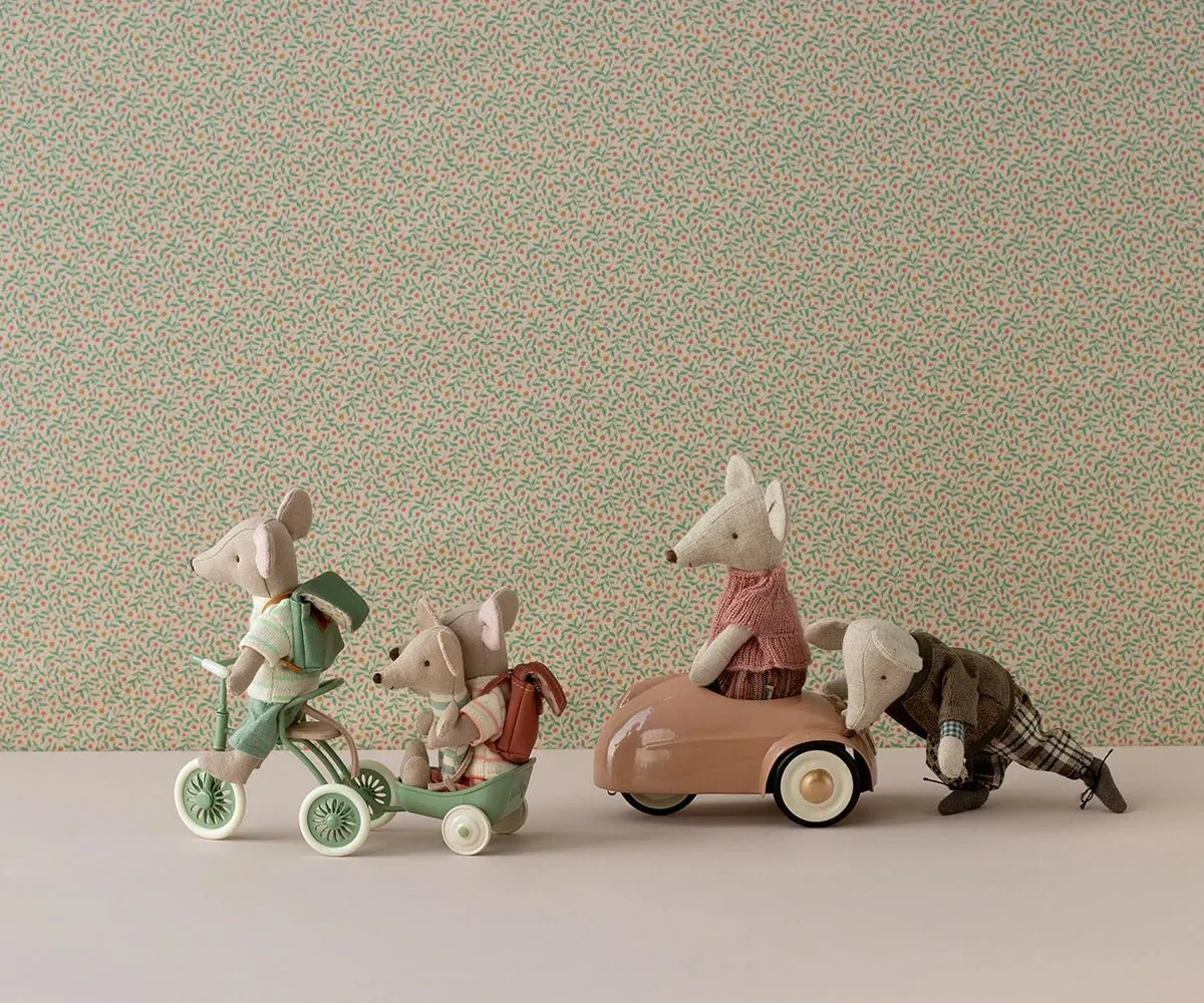 Maileg: Abri à Tricycle, Mouse - Green