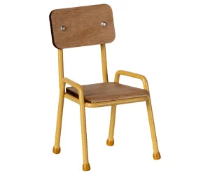 Maileg Chair Mouse Yellow SS25: NEW ARRIVAL