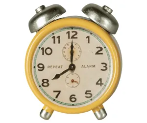 Maileg Clock Yellow SS25: NEW ARRIVAL