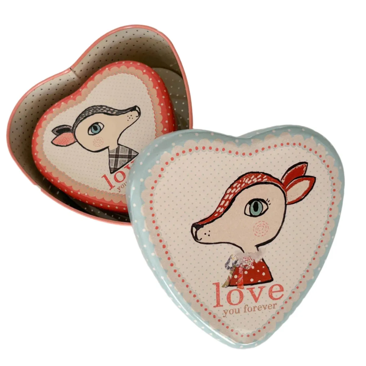 Maileg Deer Tin Case Set