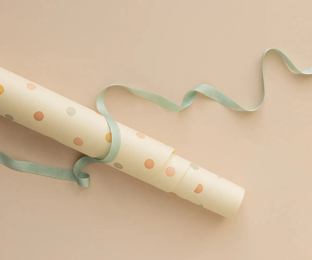 Maileg Dusty Mint Ribbon, W: 13 mm x L: 10 m : SS25 NEW ARRIVAL