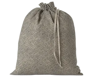 Maileg Fabric Bag Plumeria Sand/Petrol SS2025: NEW ARRIVAL