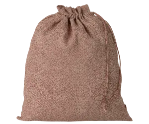 Maileg Fabric Bag Plumeria Sand/Red SS2025 NEW ARRIVAL